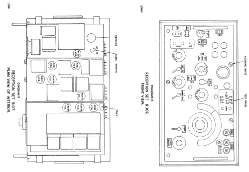 Reception Set R. 107; MILITARY U.K. (ID = 513081) Mil Re