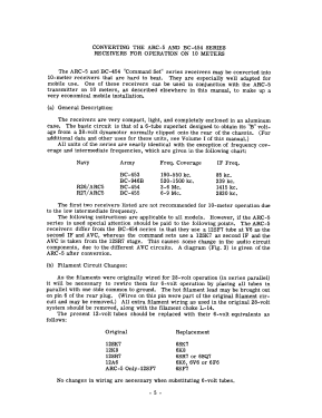 Aircraft Radio Equipment AN/ARC-5; MILITARY U.S. (ID = 3021019) Mil TRX