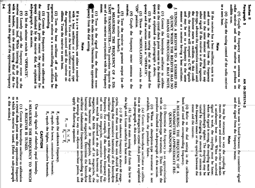 Frequency Meter TS-174B/U; MILITARY U.S. (ID = 1937709) Equipment