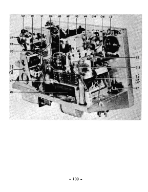 Radio Receiver and Transmitter TBY-1 CAY-43007; MILITARY U.S. (ID = 2970865) Mil TRX