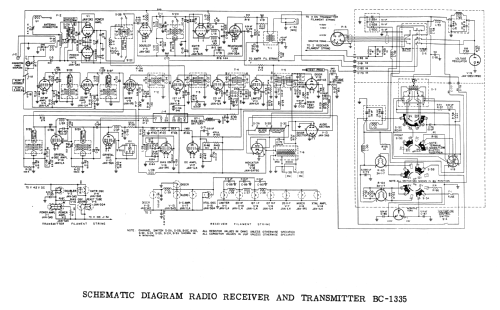 Receiver-Transmitter BC-1335A SCR-619; MILITARY U.S. (ID = 1973485) Mil TRX