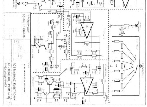 Signal Generator RF SG-1041/URM-191; MILITARY U.S. (ID = 588052) Equipment