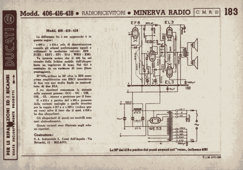 406; Minerva Ital-Minerva (ID = 2075944) Radio