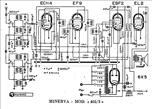 Nevada 465/3; Minerva Ital-Minerva (ID = 952513) Radio