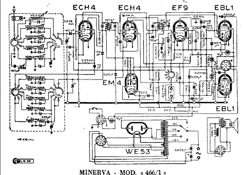 466/1; Minerva Ital-Minerva (ID = 952514) Radio