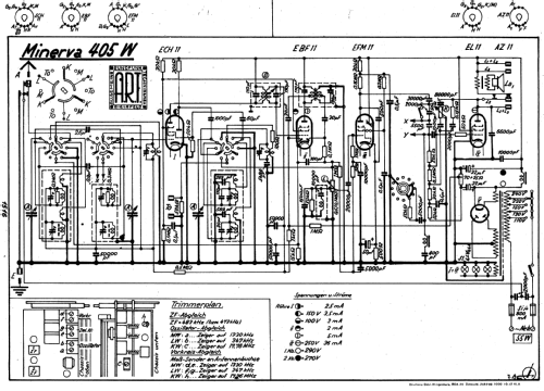 405W; Minerva-Radio (ID = 2416312) Radio