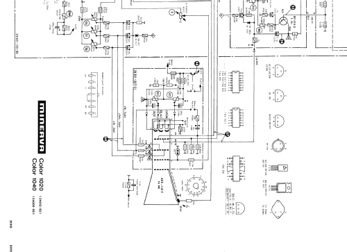 Color 1020; Minerva-Radio (ID = 1914061) Television