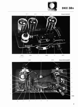 Deutscher Kleinempfänger 1938 für Batteriebetrieb DKE 38 B ; Minerva-Radio (ID = 3068345) Radio