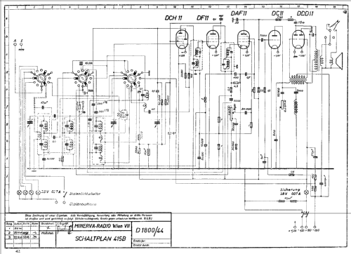 415B; Minerva-Radio (ID = 108919) Radio