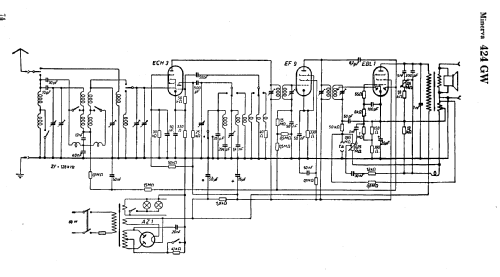 424GW; Minerva-Radio (ID = 8465) Radio