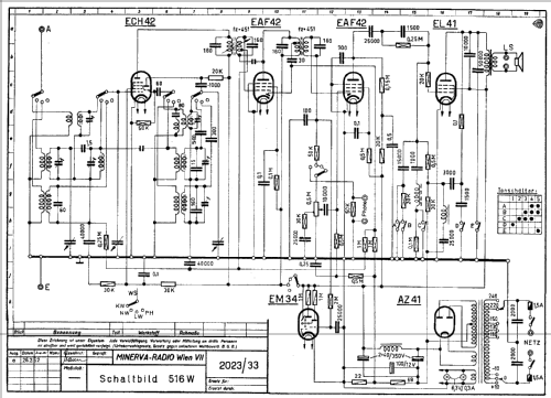 516W; Minerva-Radio (ID = 108166) Radio