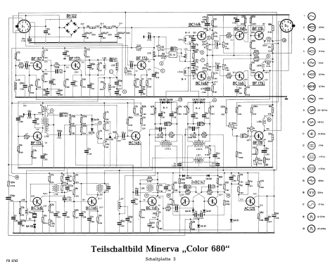 Color 680; Minerva-Radio (ID = 1471233) Televisore