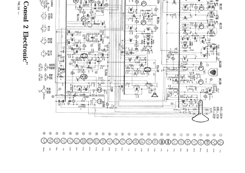 Consul 2 Electronic 706/24; Minerva-Radio (ID = 145365) Television