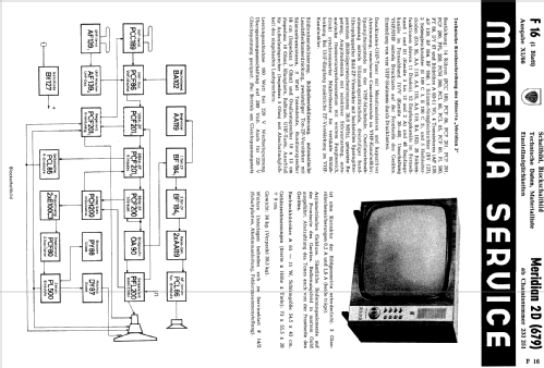 Meridian 2D 679; Minerva-Radio (ID = 143638) Television