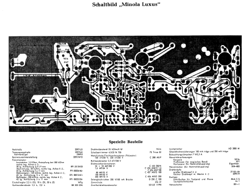 Minola Luxus 674; Minerva-Radio (ID = 1207700) Radio