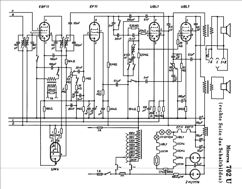 President 702U; Minerva-Radio (ID = 961840) Radio