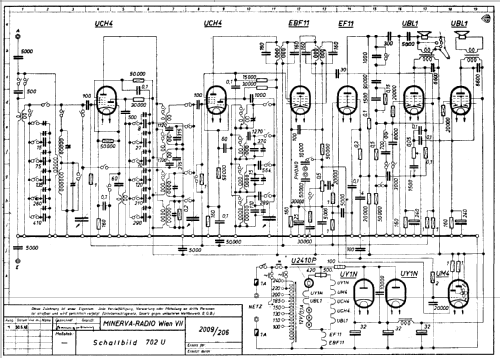 President 702U; Minerva-Radio (ID = 961844) Radio