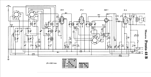 Presto 48B; Minerva-Radio (ID = 309986) Radio