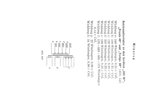 Presto 48-W; Minerva-Radio (ID = 350979) Radio