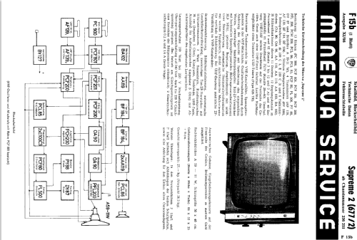 Supreme 2 677/2; Minerva-Radio (ID = 143561) Television