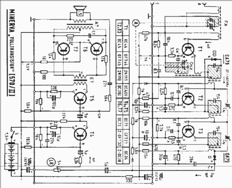 Volltransistor 570; Minerva-Radio (ID = 6339) Radio