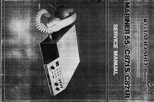 VHF Marine Radio Seefunkgerät C872S Mariner 55; Minix, Hannover (ID = 2462969) Commercial TRX
