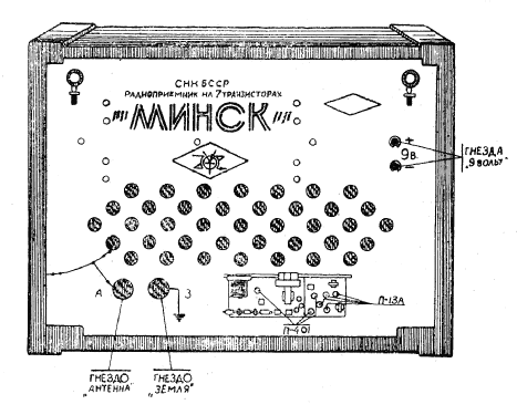 Minsk {Минск} ; Minsk Radio Works; (ID = 1692340) Radio