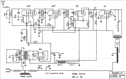 3716 ; Mission Bell Radio (ID = 436632) Car Radio