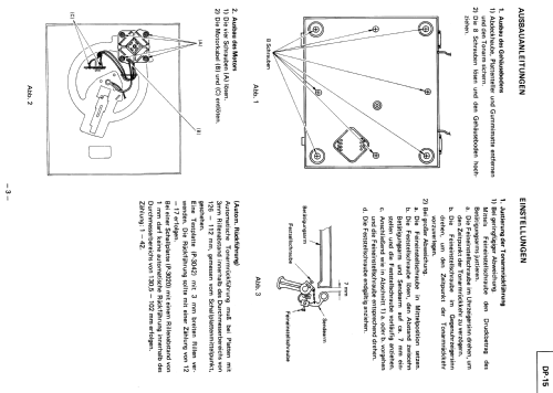 Turntable - Plattenspieler DP-15; Mitsubishi Electric (ID = 2099443) R-Player