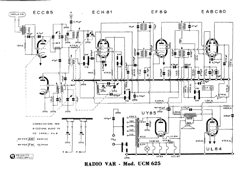 deluxe UCM-625; Mivar VAR; Milano (ID = 1586793) Radio