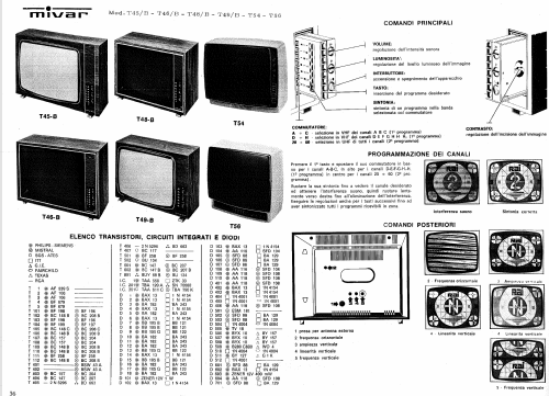 T45B; Mivar VAR; Milano (ID = 2175826) Televisore