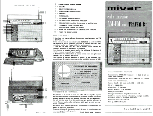 Trafem B; Mivar VAR; Milano (ID = 1757156) Radio