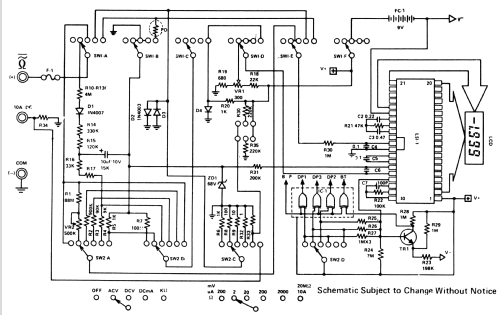 Digital-LCD-Multimeter DMT-770; Monacor, Bremen (ID = 1501850) Equipment