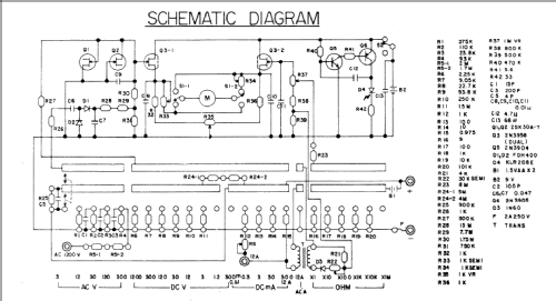 Vielfach-Messinstrument MT 505; Monacor, Bremen (ID = 1780495) Equipment