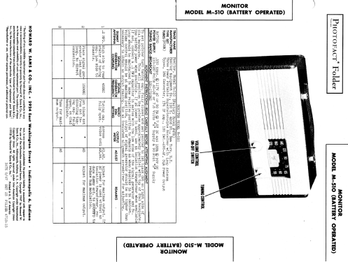 M-510 ; Monitor Equipment (ID = 879403) Radio