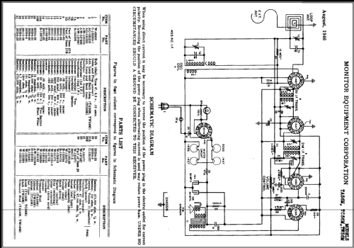 TA-56M ; Monitor Equipment (ID = 433816) Radio