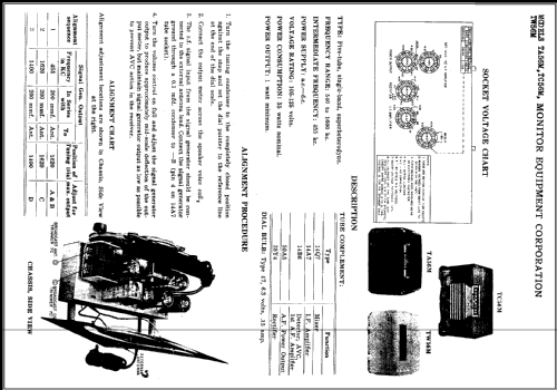 TA-56M ; Monitor Equipment (ID = 433817) Radio