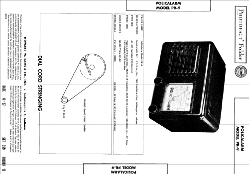 Policalarm PR-9 ; Monitoradio; (ID = 533267) Radio