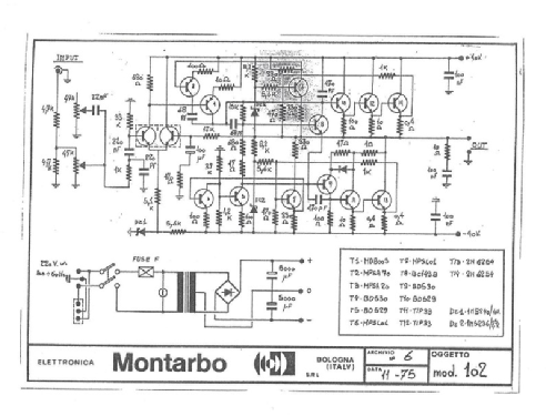 102; Montarbo, Super MB; (ID = 1785274) Ampl/Mixer