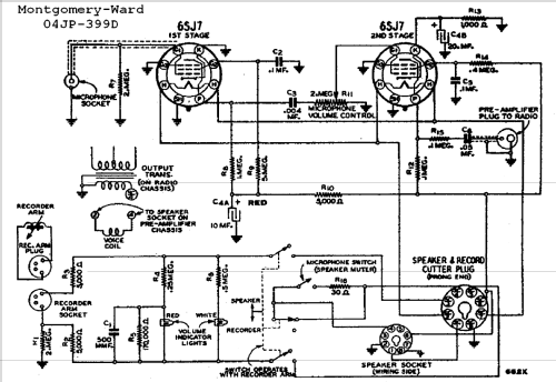 04JP-399D ; Montgomery Ward & Co (ID = 530189) Ampl/Mixer