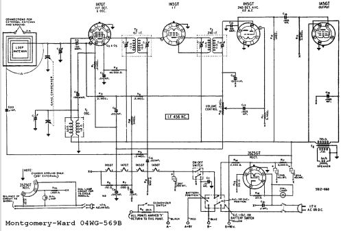 04WG-569B ; Montgomery Ward & Co (ID = 531013) Radio