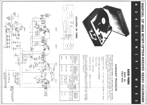 25GAA-934B ; Montgomery Ward & Co (ID = 144093) Radio