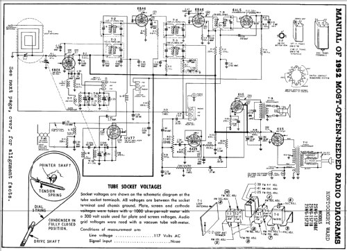 Airline 25WG-1571B; Montgomery Ward & Co (ID = 144101) Radio