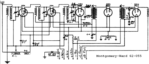 62-055 ; Montgomery Ward & Co (ID = 550893) Radio