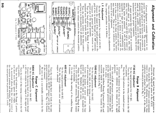Airline 62-195 Order= 162 A 195; Montgomery Ward & Co (ID = 2003543) Radio