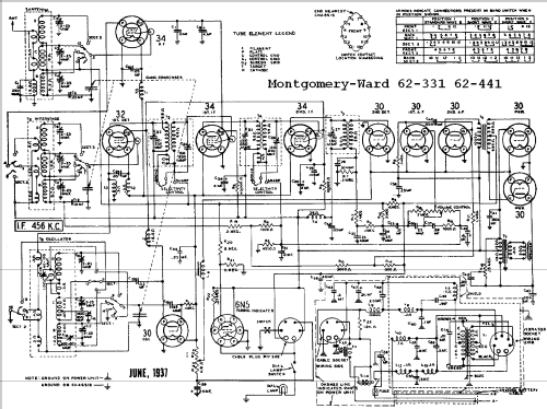 62-331 ; Montgomery Ward & Co (ID = 589924) Radio