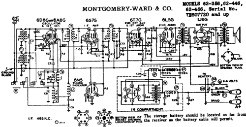 62-446 ; Montgomery Ward & Co (ID = 589150) Radio