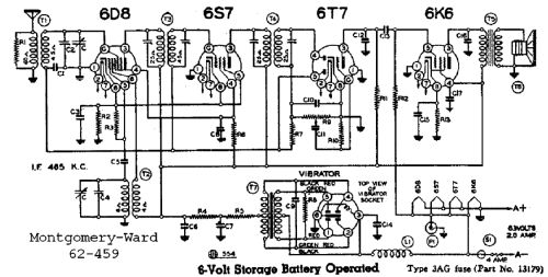 62-459 ; Montgomery Ward & Co (ID = 612438) Radio