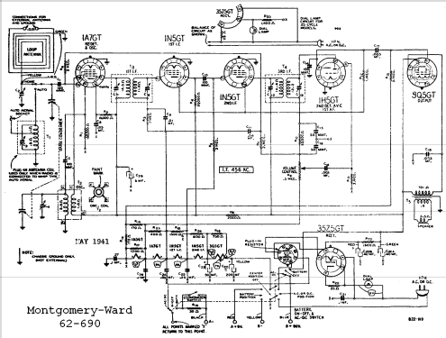 62-690 ; Montgomery Ward & Co (ID = 615404) Radio