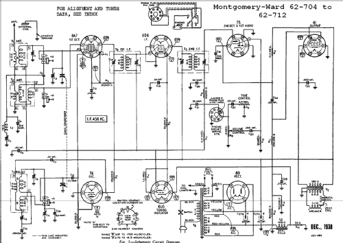 62-708 ; Montgomery Ward & Co (ID = 608778) Radio